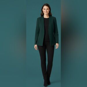 Ann Taylor Factory  Green Peplum Women's Jacket